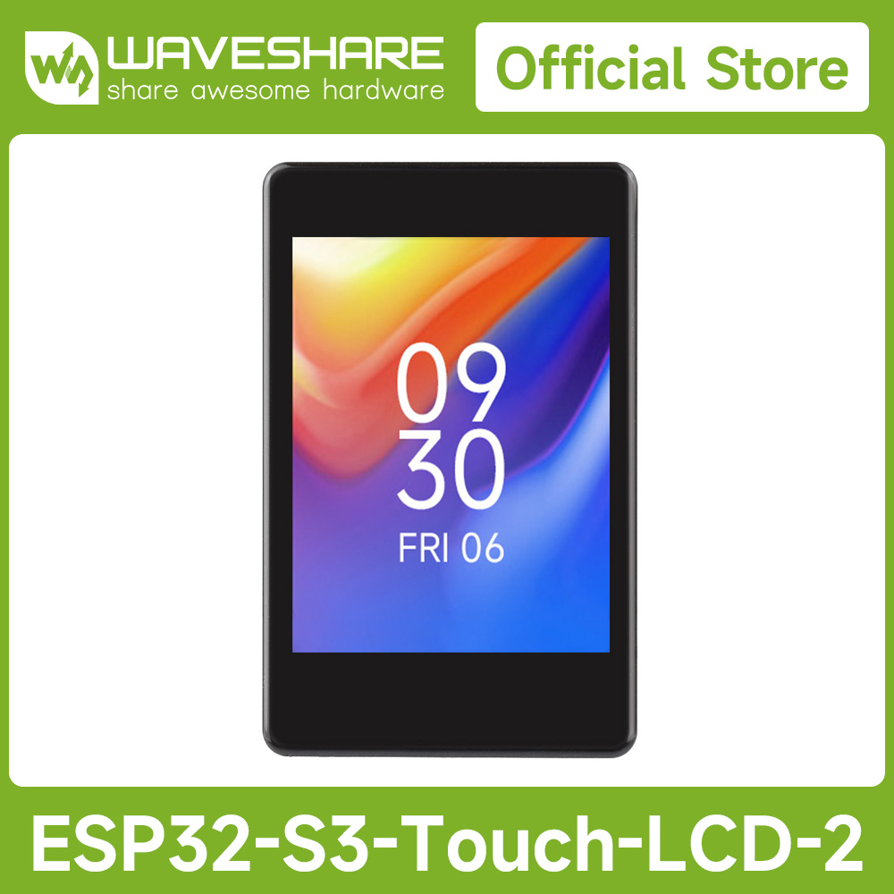 Lolin S3 - Waveshare ESP32-S3 2-дюймовая емкостная плата для