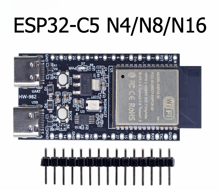 Devkitc - Плата разработки Esp32-c5-devkitc-1 N4/N8/N6 с поддержкой