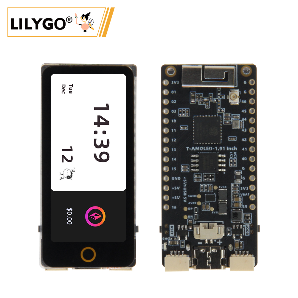 Ttgo T Watch - LILYGO® T-Display-S3 AMOLED, 1.91 дюйма, RM67162,