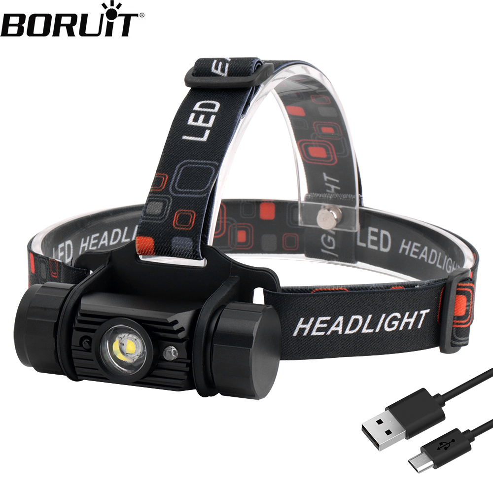 Lolin D32 - BORUiT RJ-020 светодиодный Индукционная фара 1000ЛМ