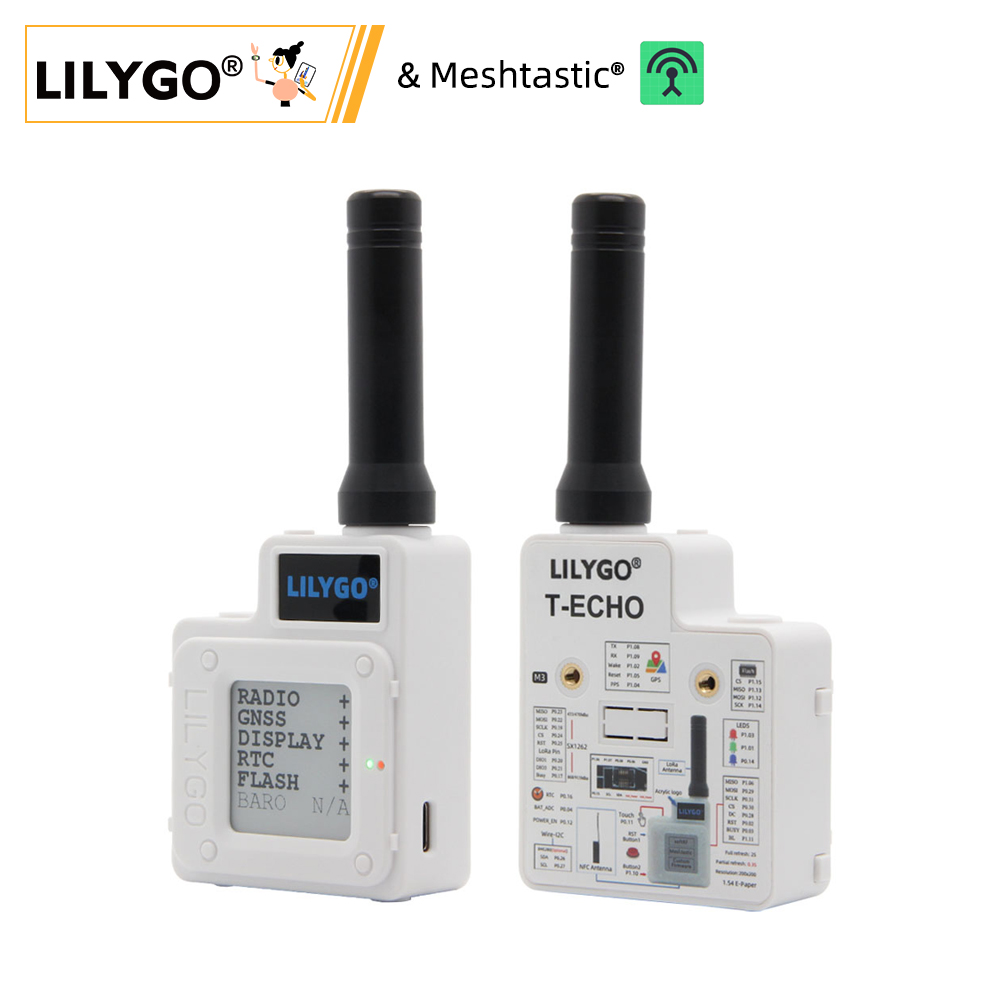 LILYGO® TTGO Meshtastic T-Echo – обзор и цена Ttgo Tdisplay