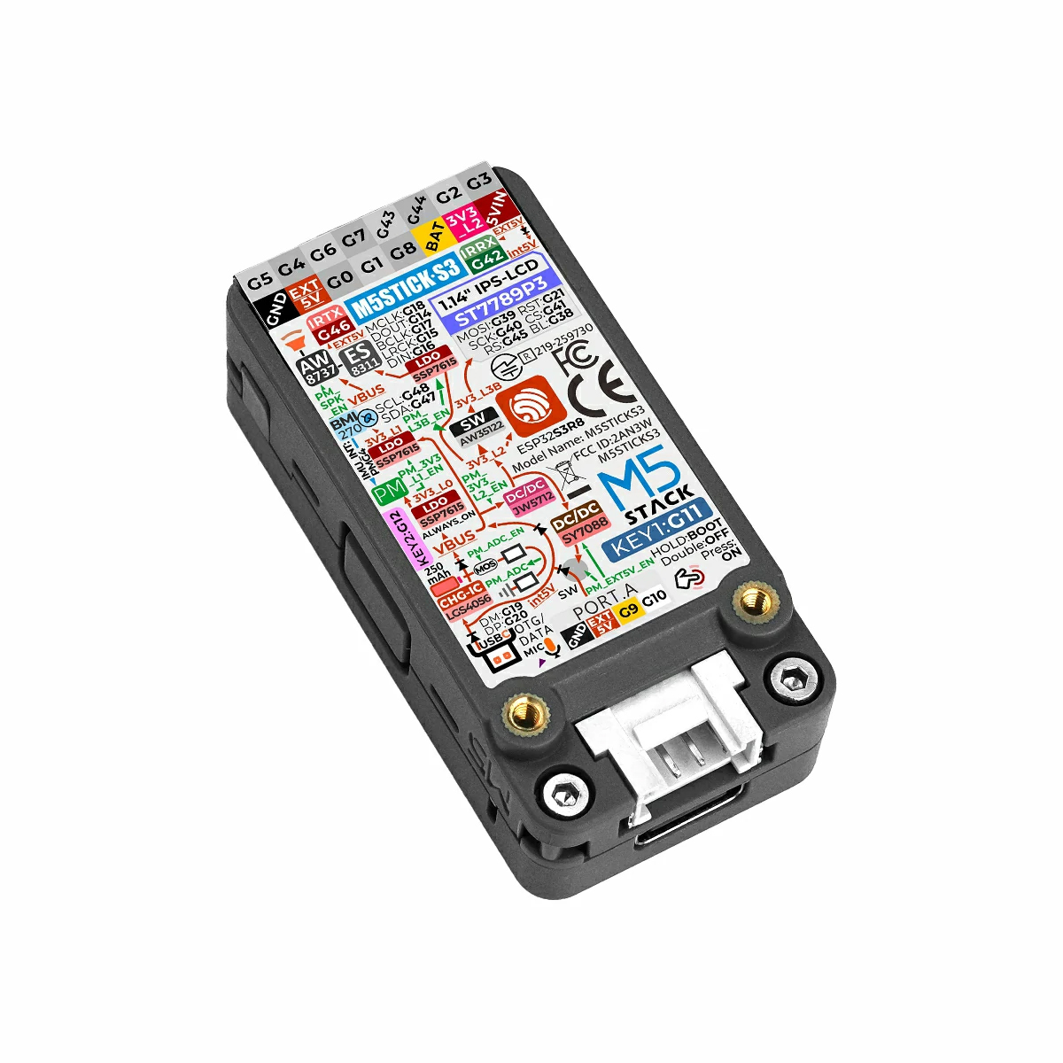 M5Stack StickS3 M5StickC PLUS2 – обзор и цена M5Stickc