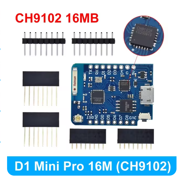 Модуль для разработки на базе  – обзор и цена D1 Mini Pro