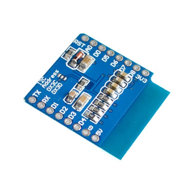 0,66-дюймовый OLED LED LCD дис – обзор и цена Wemos D1 Mini