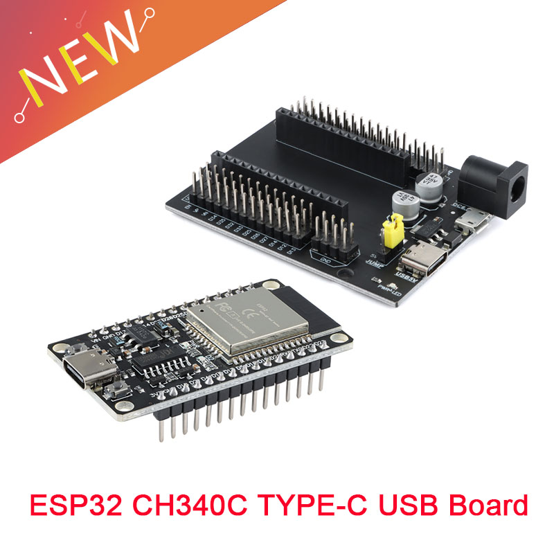 Макетная плата ESP32 TYPE-C US – обзор и цена Devkitc