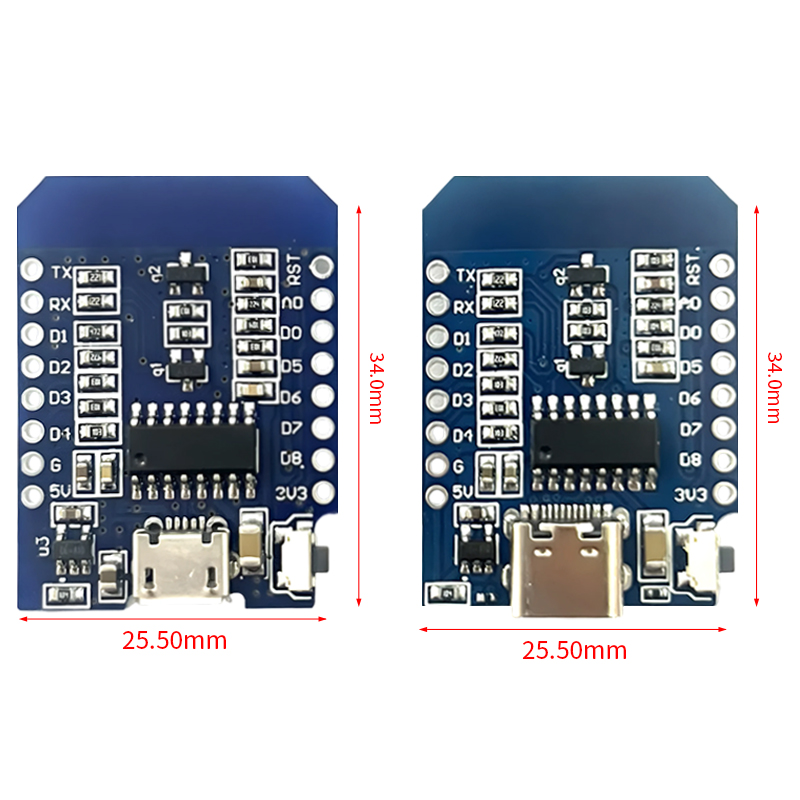 XCW WeMos D1 Mini TYPE-C/Micro – обзор и цена Wemos D1