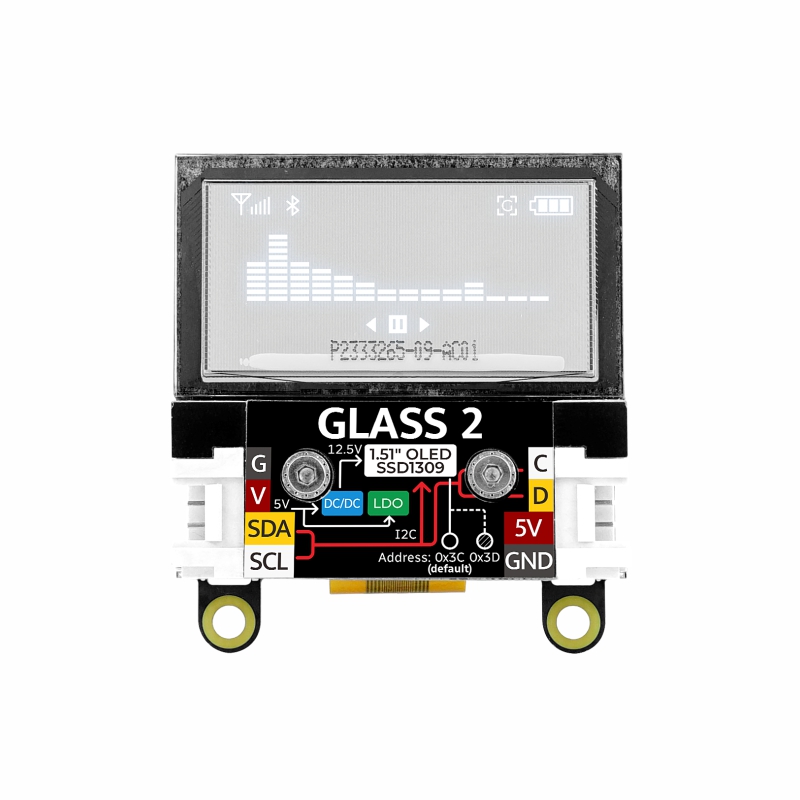 Официальный блок M5Stack Glass – обзор и цена M5Stack Core2