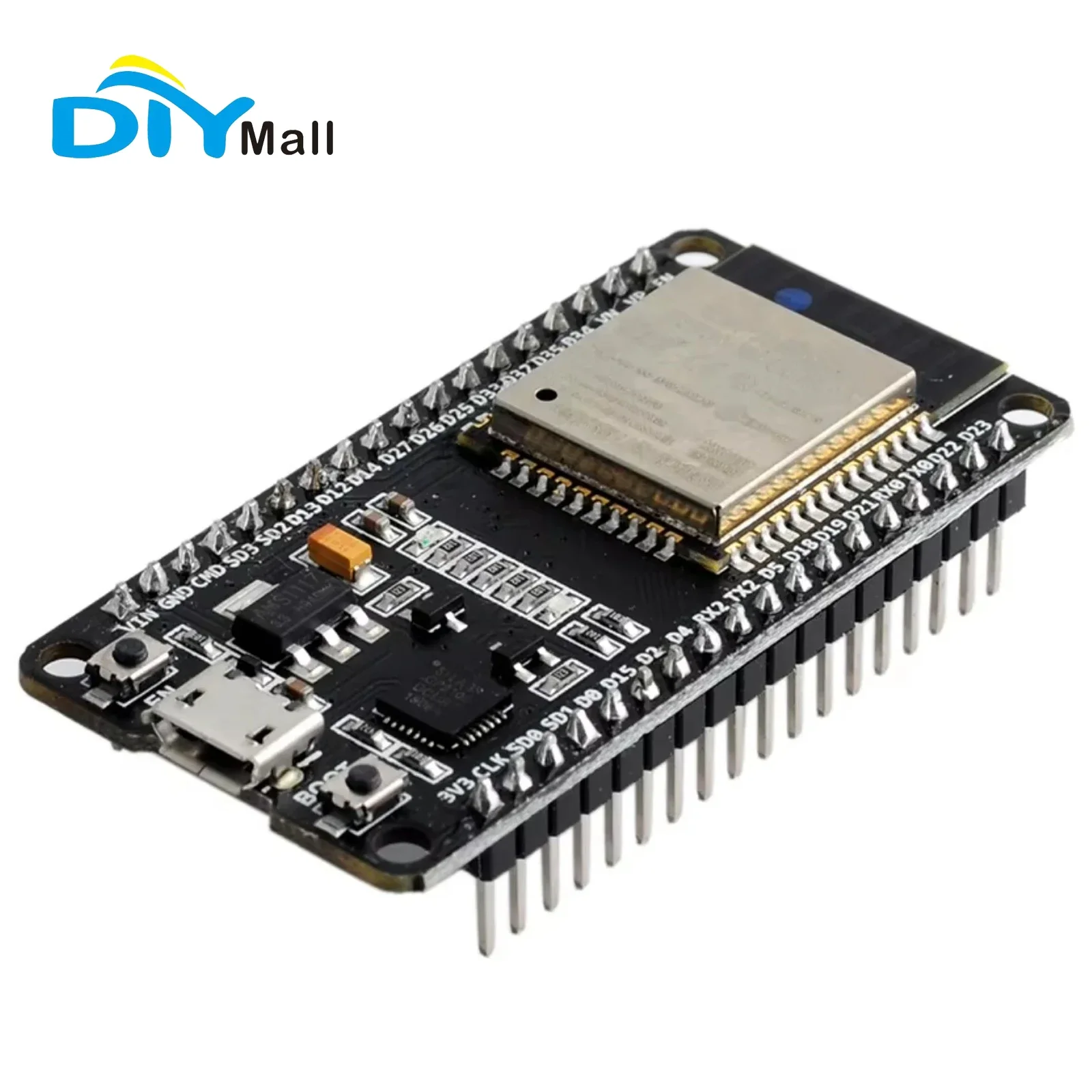 Модуль DOIT ESP-32, плата разр – обзор и цена Nodemcu 32S