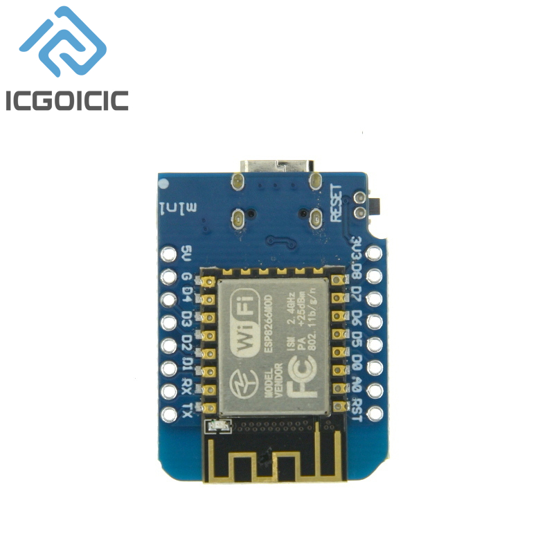 D1 Mini-Mini NodeMcu 4M Bytes  – обзор и цена Wemos D1 Mini