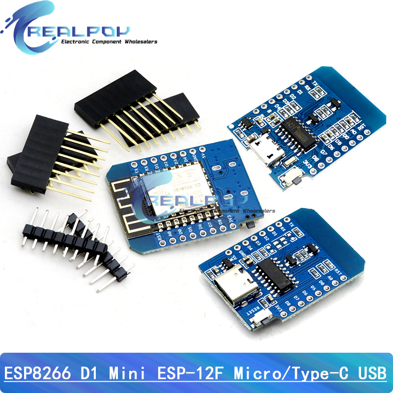 D1 Mini TYPE-C / MICRO ESP8266 – обзор и цена Nodemcuv2