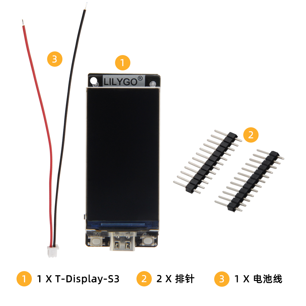 LILYGO T-Display-S3 1,9-дюймов – обзор и цена Lolin S3