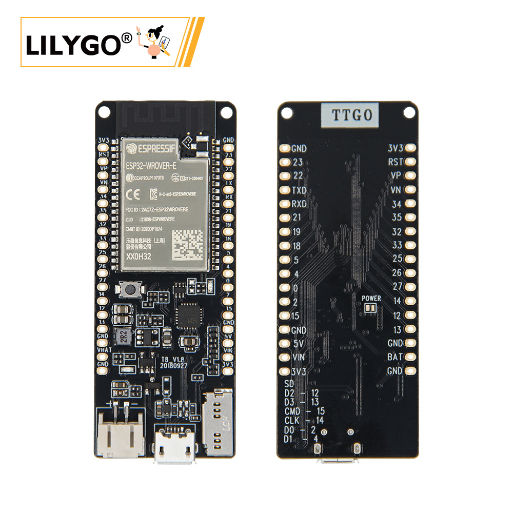 TTGO T8 V1.8 Q131 ESP32 WROVER – обзор и цена Ttgo T Watch