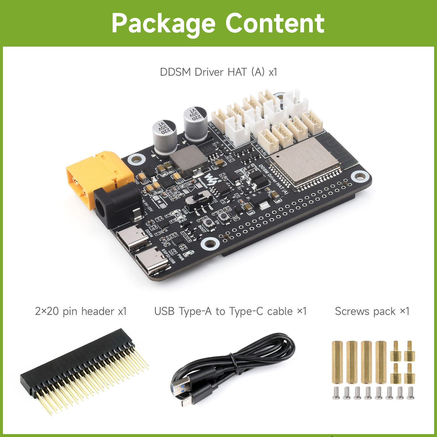 Плата драйвера серводвигателя  – обзор и цена Doit Esp32
